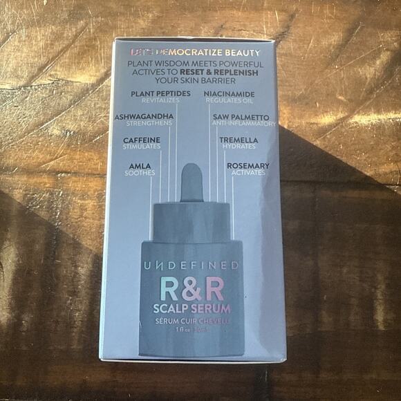 Undefined Beauty R&R Scalp Serum All Hair Textures 1 Oz Full Size - New In Box! - Picture 5 of 6